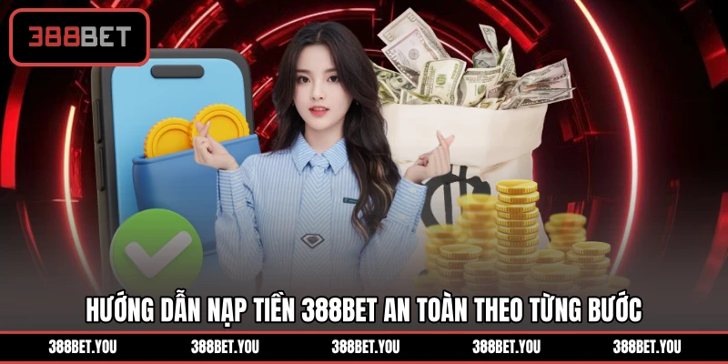 Hướng dẫn nạp tiền 388BET an toàn theo từng bước