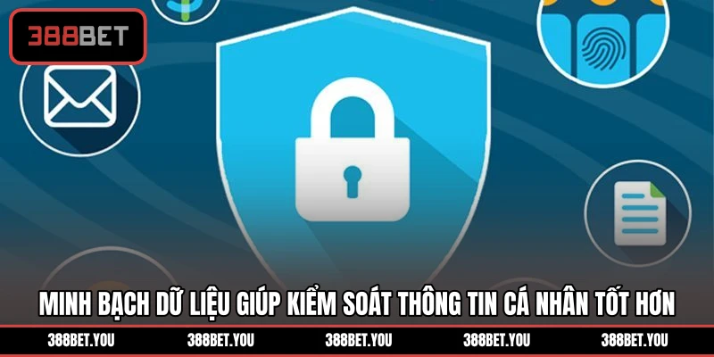 Minh bạch dữ liệu giúp kiểm soát thông tin cá nhân tốt hơn