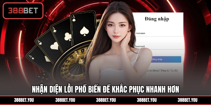 Nhận diện lỗi phổ biến để khắc phục nhanh hơn